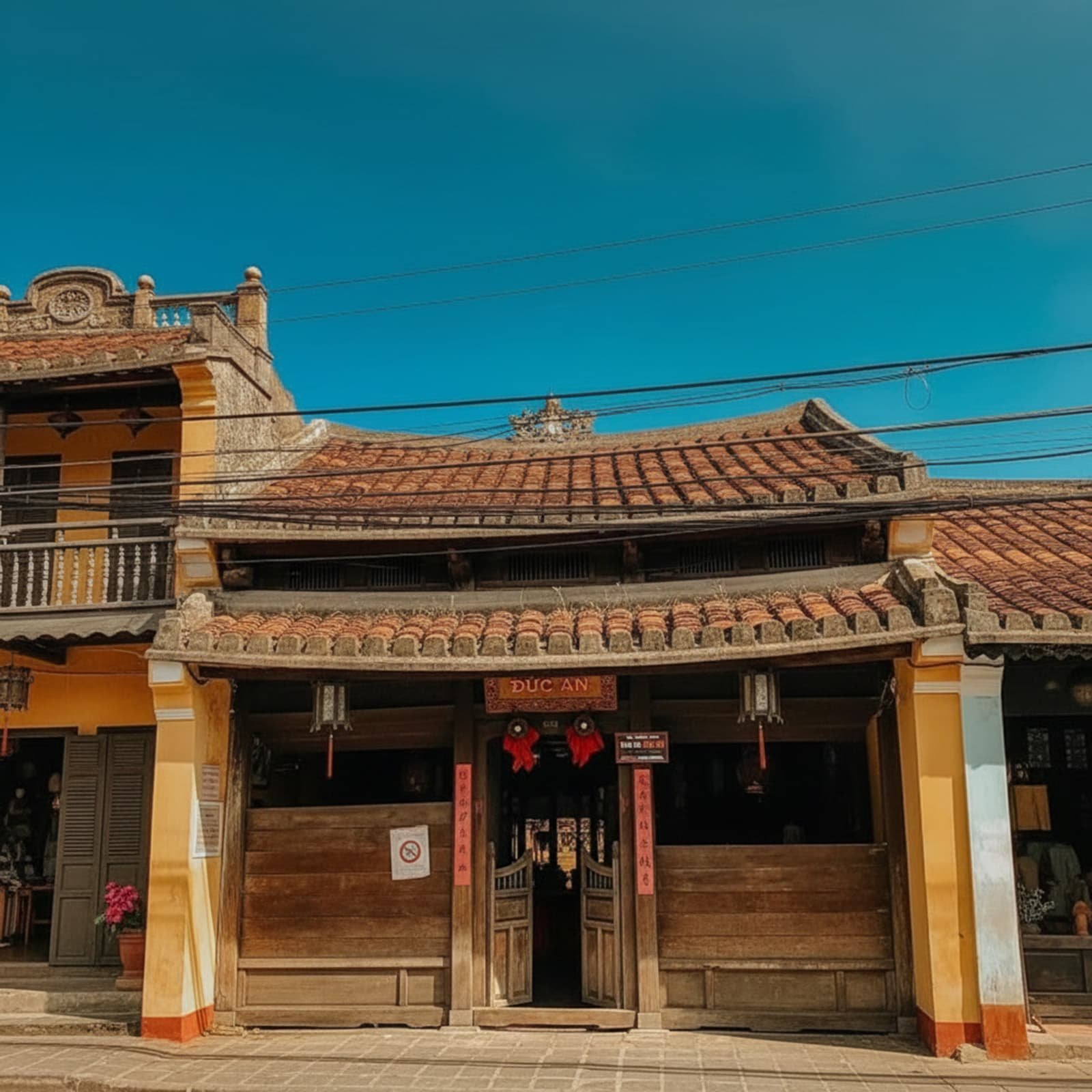 Основан около 1850 года; изначально принадлежал аптекарю, поэтому на первом этаже работала торговая лавка, а жилые комнаты и склад располагались выше.