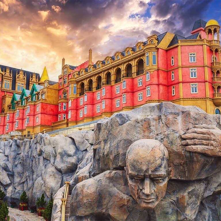 Fantasy Park в Бана Хиллс - крупнейший парк развлечений во Вьетнаме